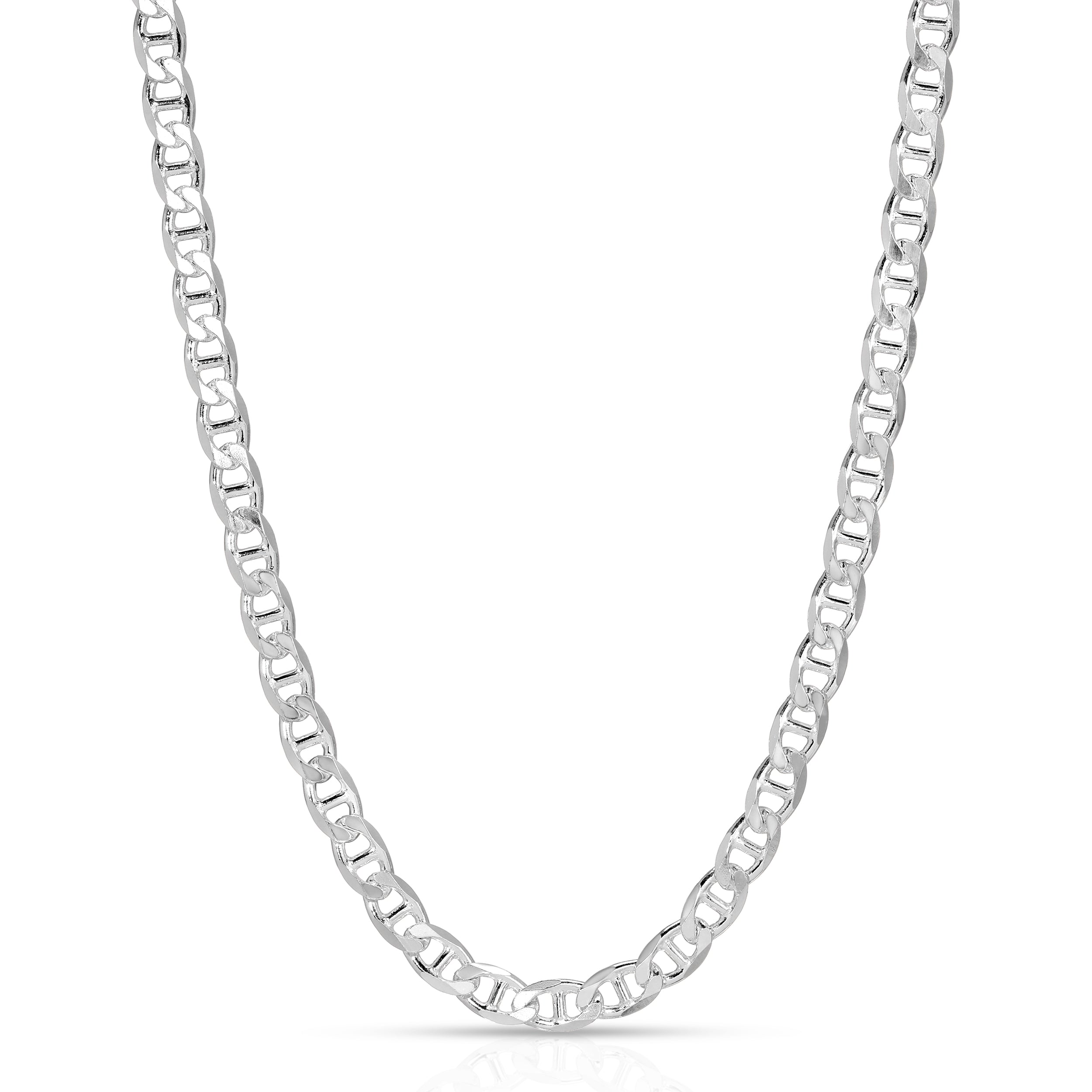 4.7mm Mariner Chain Sterling Silver - Luke Zion Jewelry – LZJ