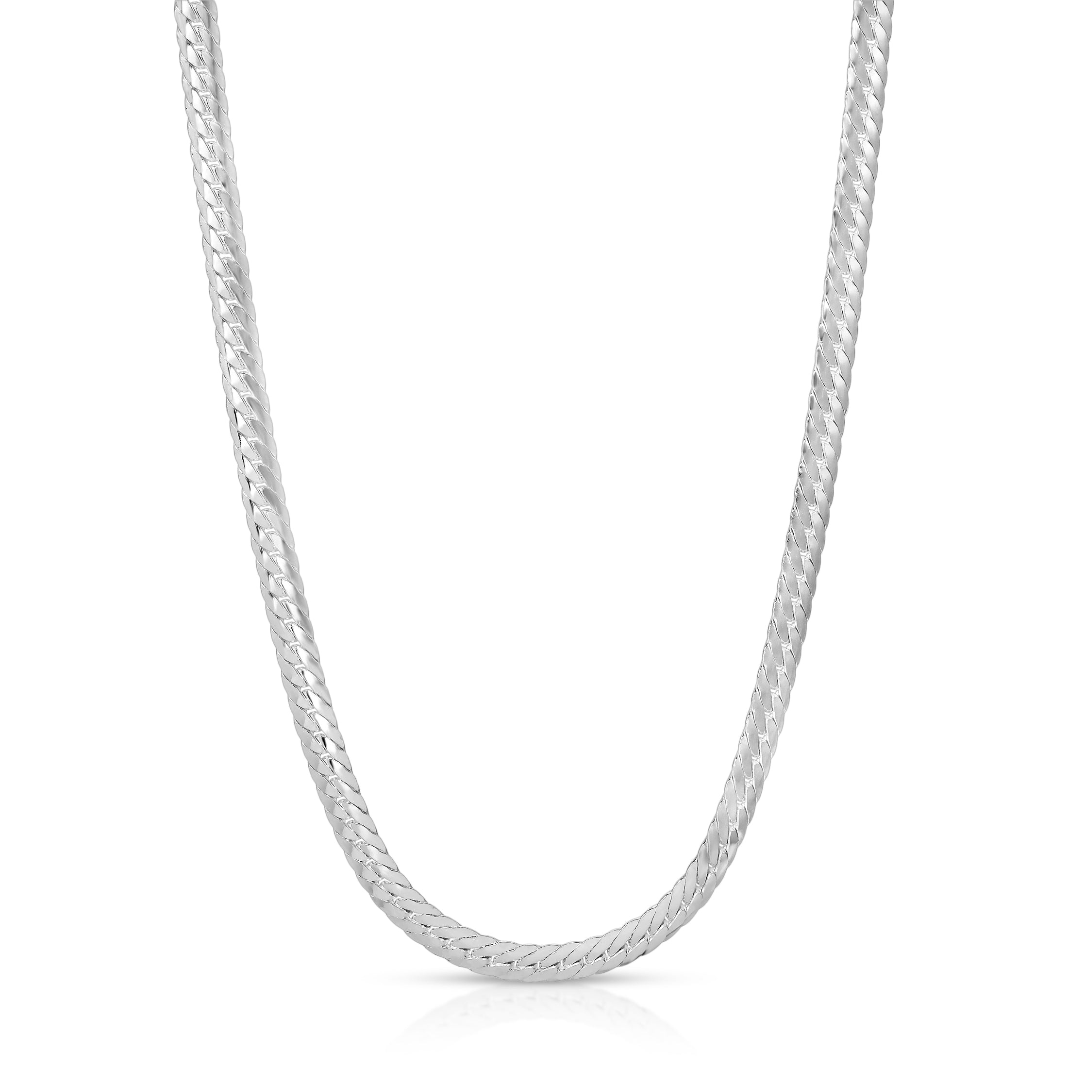 5mm flat Cuban Link chain