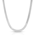 Load image into Gallery viewer, 7mm Herringbone Chain silver 925