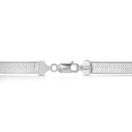 925 sterling silver Herringbone clasp