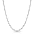 Load image into Gallery viewer, 3mm Franco v cut chain sterling silver 925