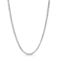 Load image into Gallery viewer, 3mm Box Chain sterling silver