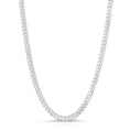 Load image into Gallery viewer, 4mm Sterling Silver Miami Cuban Link Chain