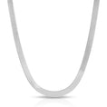 Load image into Gallery viewer, 7mm Herringbone Chain silver 925