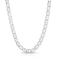 Load image into Gallery viewer, 8mm Mariner sterling silver chain