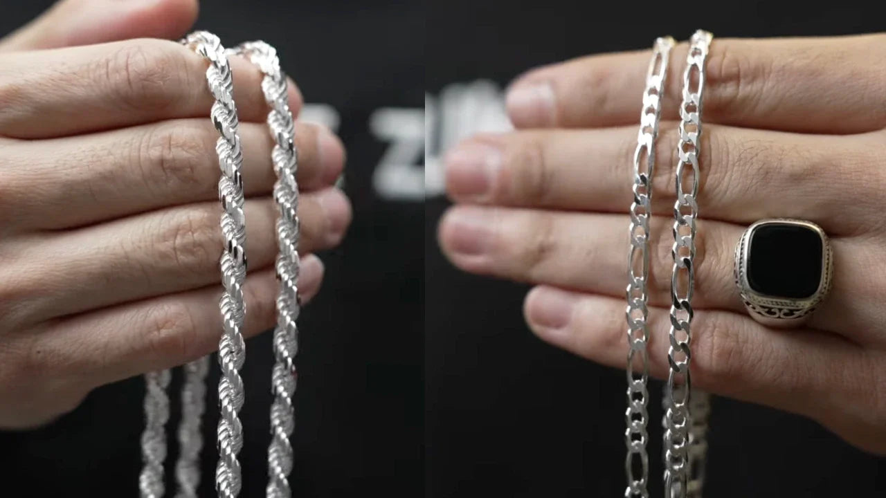 Rope Chain vs Figaro Chain: Which One Is Better for Daily Wear?