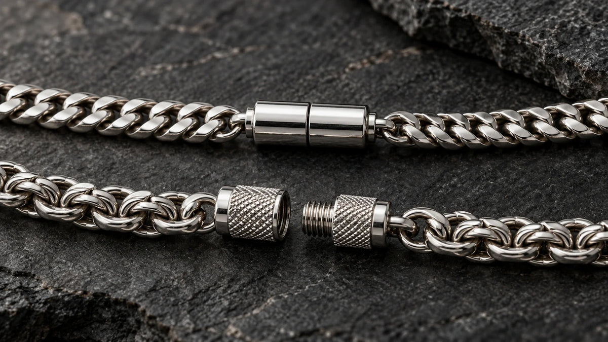 photo - silver chain clasps styles