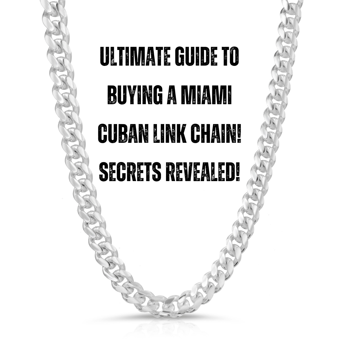 Ultimate Guide to Buying a Miami Cuban Link Chain! Secrets Revealed! LZJ