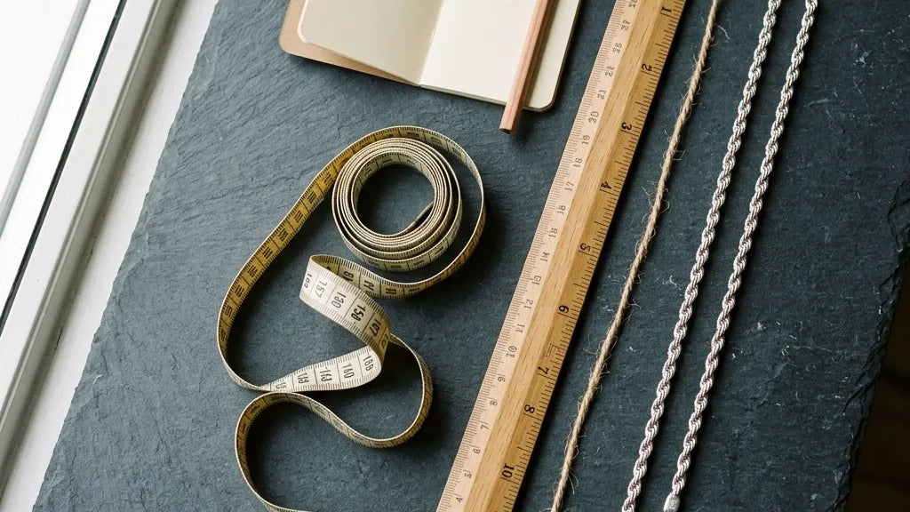 How Do You Measure a Necklace? Men's Sizing Steps