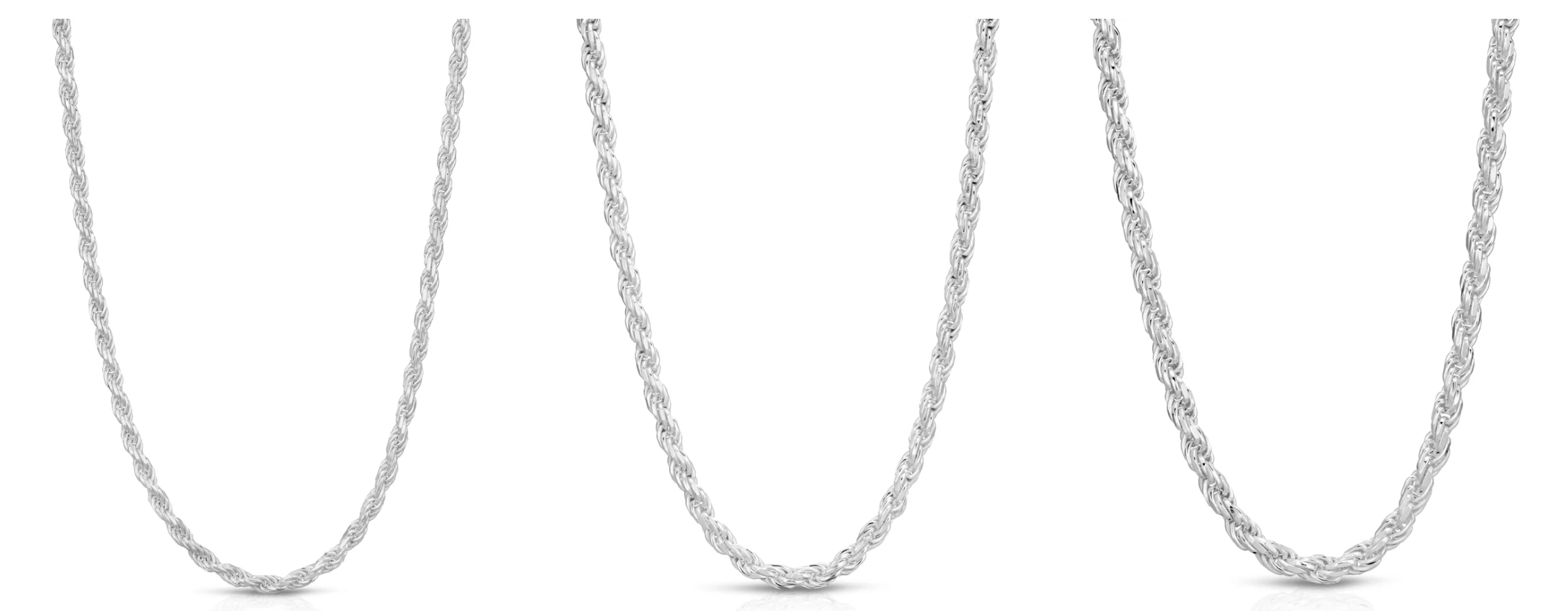 The Most Popular Rope Chain Types