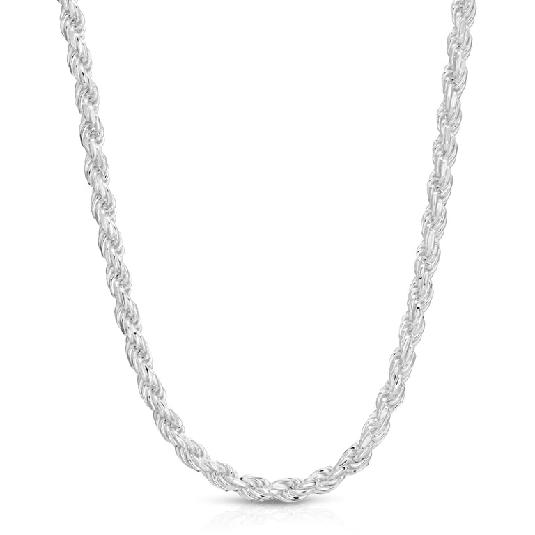Luke Zion Jewelry Cuban Link Chain Sterling Silver Chains For Men LZJ