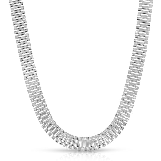 14mm rolex chain sterling silver 925