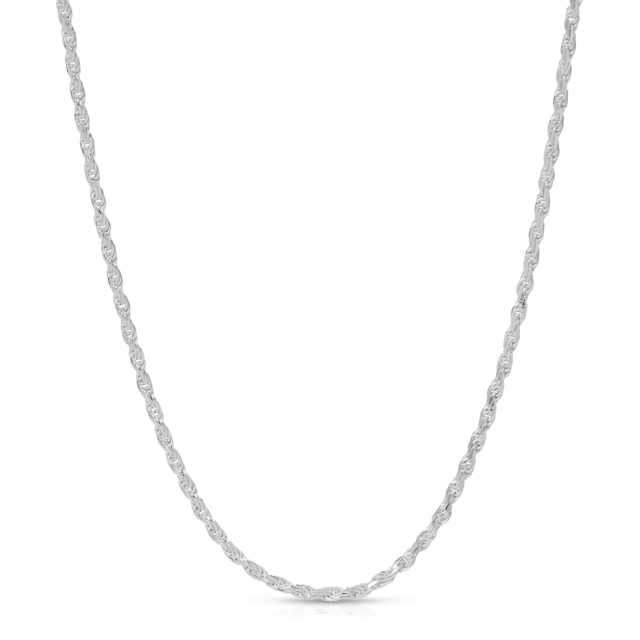 2mm Rope Chain sterling silver 925