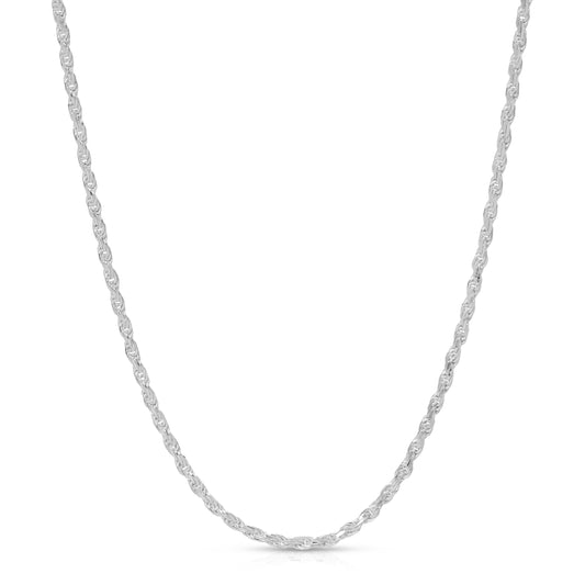 2mm Rope Chain sterling silver 925