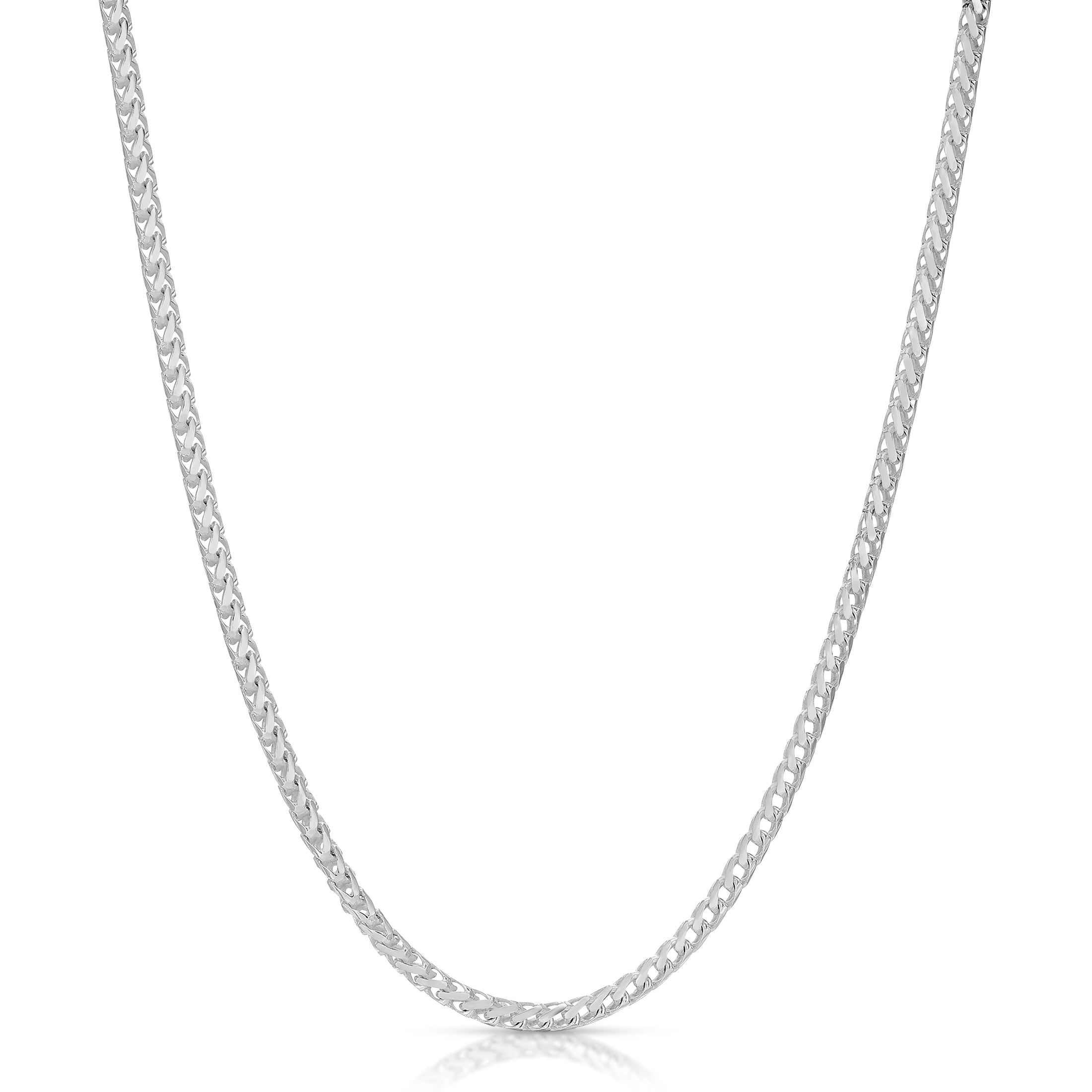 Silver 3mm Round Franco Chain