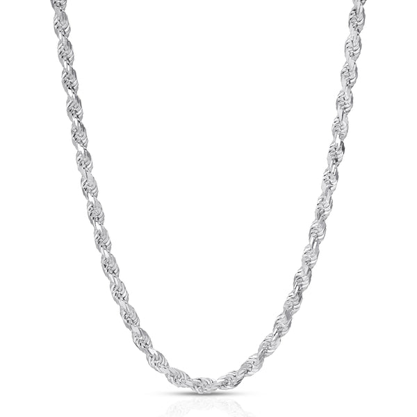 最安値　KJ REPLICA CHAIN SILVER ネックレス 3.5mmHandmadeRopeChain_grande.