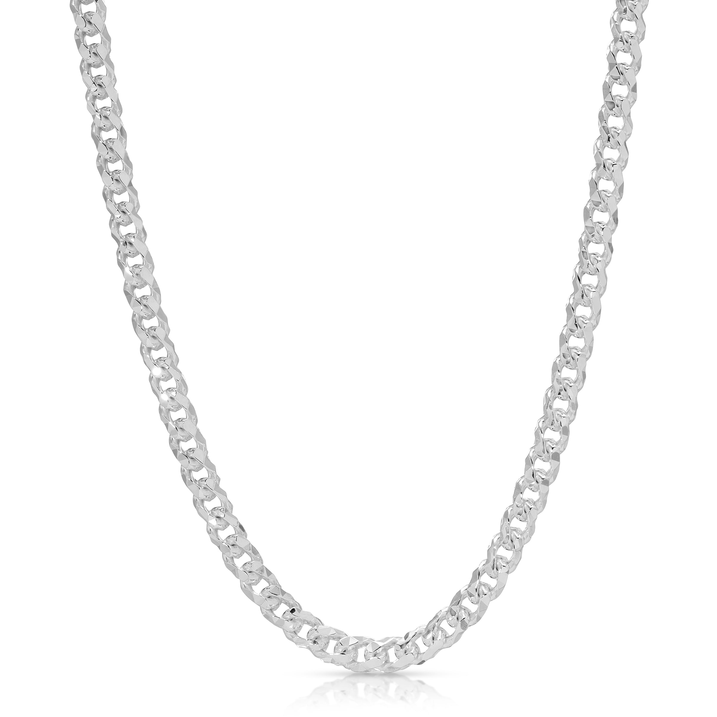3.8mm Franco Chain Prism Diamond Cut Luke Zion Jewelry