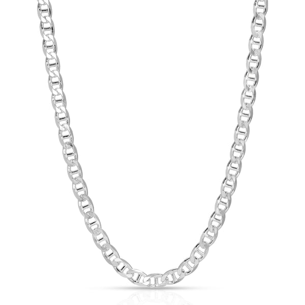 4.7mm Mariner Chain Sterling Silver - Luke Zion Jewelry – LZJ
