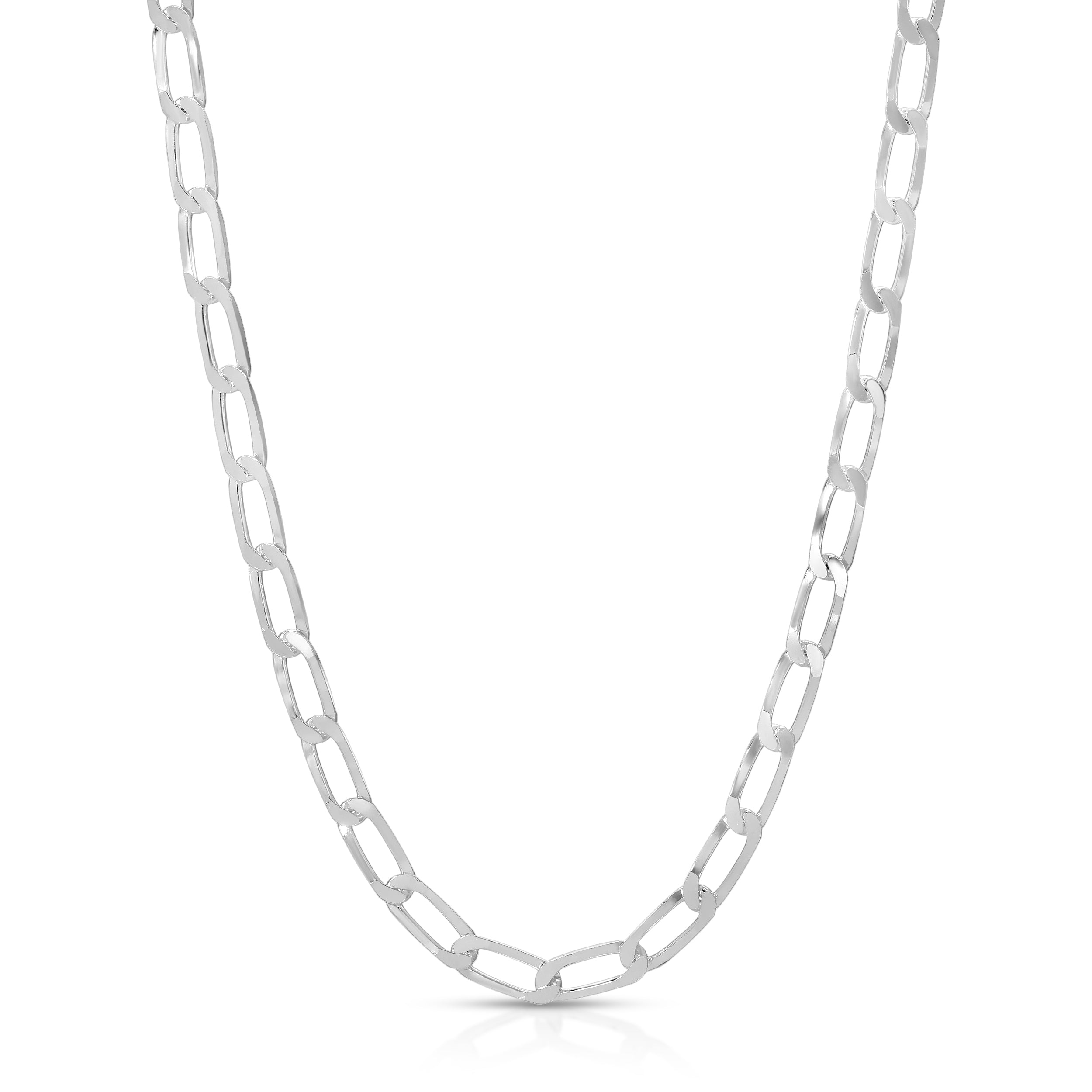 5.2mm Paperclip Curb Chain - Luke Zion Jewelry – LZJ