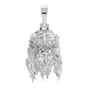 Silver Jesus pendant