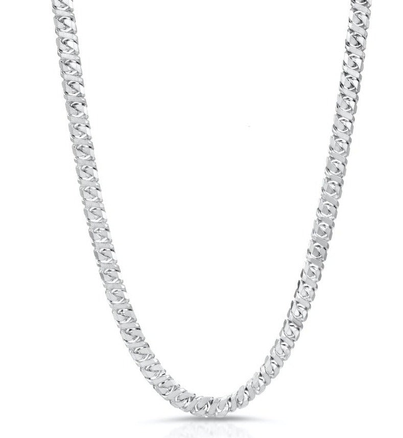 Dollar sterling silver chain 925