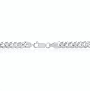 lobster clasp 5.5mm Sterling Silver Miami Cuban Link Chain