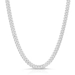 5.5mm Sterling Silver Miami Cuban Link Chain