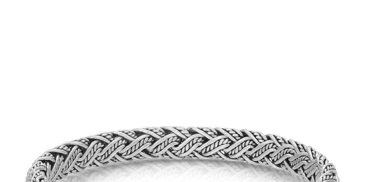Louis Vuitton Bracelet LV Sunrise Silvery Metal ref.769474 - Joli